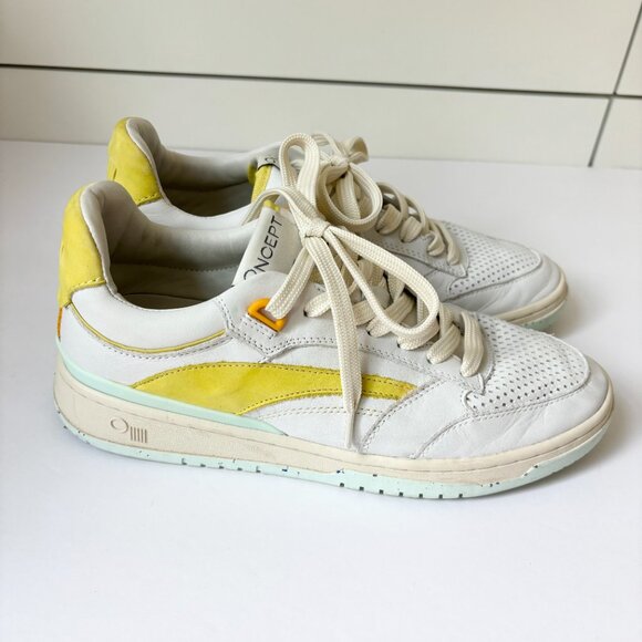 Oncept preston sneaker in celery sz 7.5 mens/9 womens - Picture 3 of 4